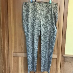Chico’s Pants Reptile Print Size 2.5